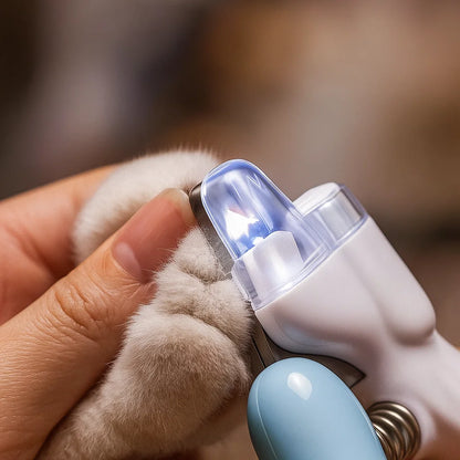SafeCut LED Pet Nail Clipper with Light - Safe Trim for Dogs & Cats